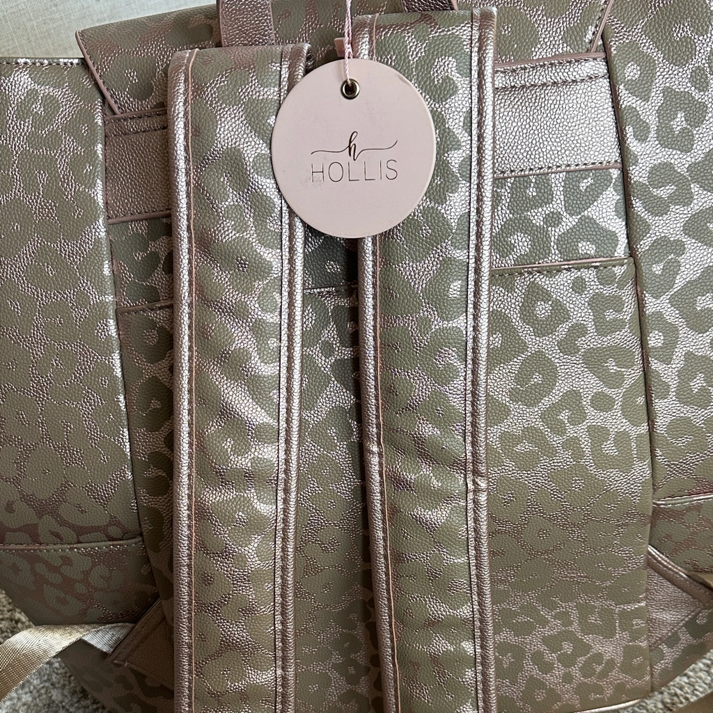 Hollis Leopard Print Backpack Nwt — image 3 of 4